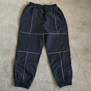 Shein Reflective Nylon Joggers